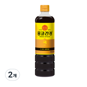 몽고간장 국간장, 900ml, 6개