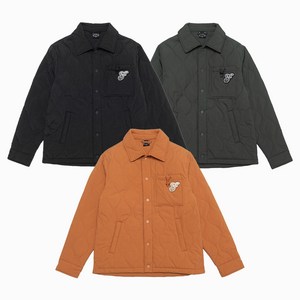 플파 아웃 포켓 남녀 퀼팅 자켓