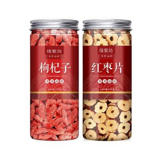 얇게 썬 대추80g + 말린 구기자 열매150g 건강 및 보양, 1개, 230g