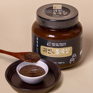 식품명인 한안자 명인의 전통비법 국산콩 동국장, 1개, 1kg