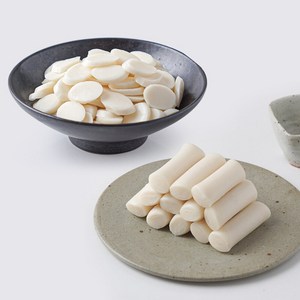 순수 우리쌀 가래떡/떡국떡 1kg+1kg+1kg (총 3kg), 우리쌀 떡국떡 1kg+1kg+1kg (총 3kg), 3개, 1kg