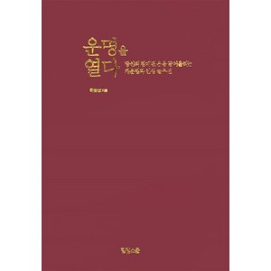 운명을 열다 : 당신의 잠재된 운을 끌어올리는 개운법과 인생 솔루션, 힐링스쿨, 하늘산 저