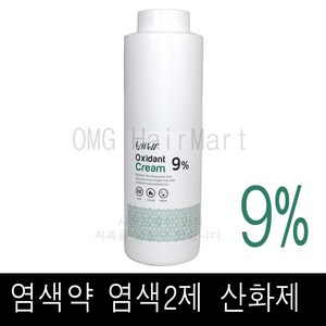 모웰 9% 산화제 1000ml 염색2제, 1L, 1개