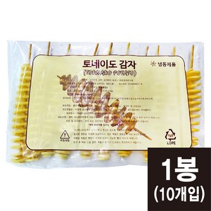 킹스 토네이도감자 800g(80gx10개입) 회오리 트위스트감자, 800g, 1개