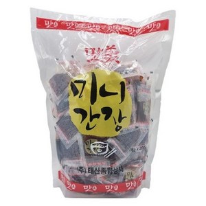 태산 맛미 미니간장(만두간장) 6g x200개, 1.2kg, 6개