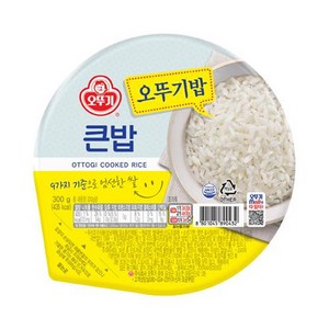 맛있는 오뚜기밥 큰밥, 300g, 10개