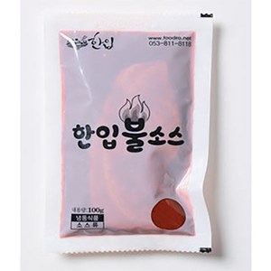 늘솜 간장 고추장 양념 벌집 돼지 껍데기 불소스 100g 국내산 캠핑 혼술 혼밥, 1개