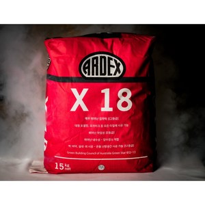 아덱스 X18 타일접착제 타일본드 15kg, X18 순백색, 1개