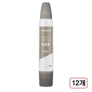 모나미)다목적 목공풀 2way 36ml 12개입