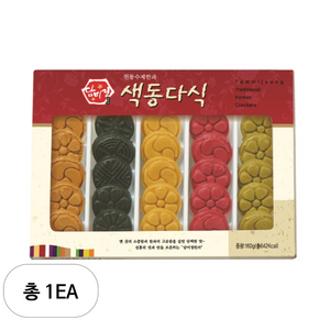 담미정 색동다식, 160g, 1개