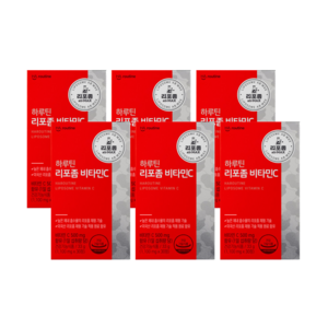 하루틴 리포좀 비타민C 1100mg 30캡슐1박스 알약케이스증정, 30정, 6개