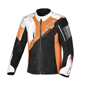 마크나 Sigil 시길 오토바이 자켓 1653700, XL, 블랙/화이트/오렌지(123)