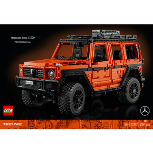 레고 테크닉 42177 Mecedes Benz G 500 PROFESSIONAL Line, 혼합색상, 1개