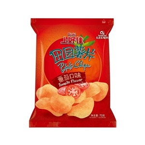 <자매중국식품> 상호쟈 쌍호쟈 쑤팬 토마토맛 감자칩 50g, 1개