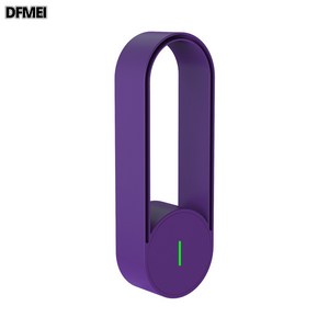 DFMEI 스마트 포름알데히드 연무 음이온 제거 공간 청정기 방전, USB 음이온*퍼플