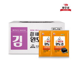 새우표 완도 오리지널 전장김 25g x 20봉, 20개