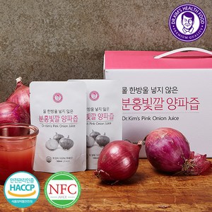 [김재식헬스푸드] 분홍빛깔양파즙 100ml 60팩 (2박스), 3L, 2개