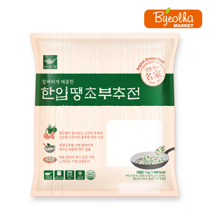 사옹원 한입 땡초 부추전 (1kg), 1kg, 1개