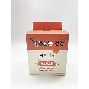 뉴알엑스 닥터 피부&눈(코코넛오일)240g, 30정, 피부/피모, 1개