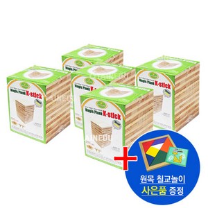 러닝스텝 원목 카프라 500pcs(미송 카프라), 1개