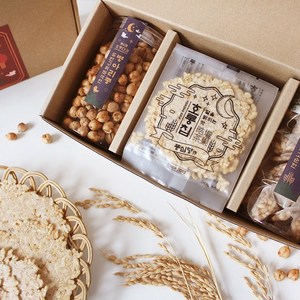 풍심당 선물세트 (호롱칩10개+두번 구운 병아리콩(150g)+호롱차(15티백)), 단품