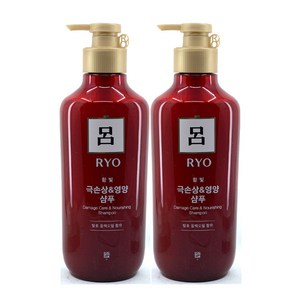 려 함빛 극손상 영양케어 샴푸, 550ml, 2개