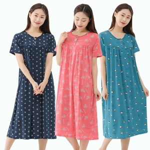 [쿨쿨웨어] 쿨 냉감 여자 여름 7부 반팔 원피스