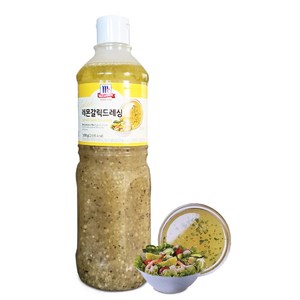 맥코믹 레몬 갈릭 드레싱 샐러드 소스, 1개, 1.1kg