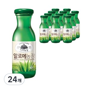 가야농장 알로에농장 180ml, 24개