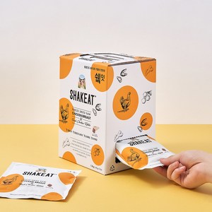 쉨잇 3개월 이상 전연령용 강아지 파우치박스 건식사료 닭가슴살 15p, 닭, 1.2kg, 1개