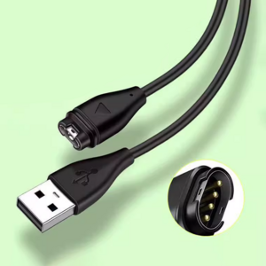 아야 가민 워치 포러너55/255/265/955/인스팅트2/피닉스 충전기 USB 충전케이블 1m, 1개, (기본형)가민 공용케이블