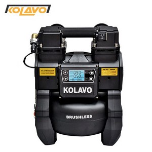 KOLAVO 콜라보 무선 컴프레샤 KOL-DA25 디월트 디지털3세대 저소음 2마력 5L 브러시리스 마끼다 보쉬 밀워키 유무선 겸용 하이브리드 콤프레샤, 마끼다 5L KOL-MA25, 1개