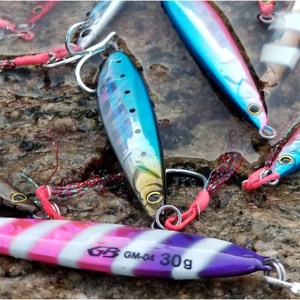 GB 스프린터 메탈 지그 15 20 25 30g 캐스팅 바다 루어, #8(20g), 1개