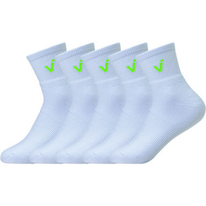 벤데타 스포츠 쿠션 로고 링글 중목양말 국대양말 5p, 그린