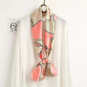 선비코 사계절 럭셔리 여성 롱 실크 방도 스카프