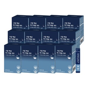 서울대 연구진 개발 고업 액상 마그네슘160 글루콘산 마그네슘 액상 마그네슘, 600ml, 12개