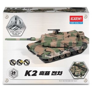 4D키트 K2 흑표 15402 /4D퍼즐 R.O.K K2흑표 전차 탱크, 1개