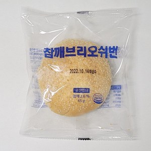 삽립 참깨 브리오쉬번 냉동 개별포, 65g, 12개