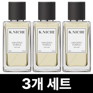 케이니치 어메이징퍼플 여자 향수 오드퍼퓸, 3개, 100ml