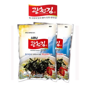 광천김 소문난 김가루, 1kg, 4개