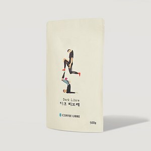 스폐셜커피원두-다크리브레 500g, 1개