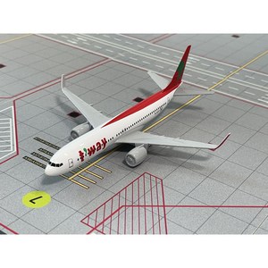 틸그린 비행기 다이캐스트 모형 16cm A320, 티웨이항공 B737, 05.티웨이