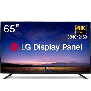 위드라이프 65인치 4K UHD TV 엘지정품패널 고화질 프리미엄티비, 165cm/65인치, 스탠드형, 고객직접설치, 65U