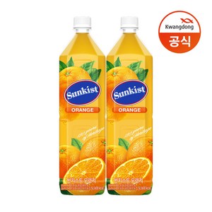 [썬키스트] 과일주스 1.5L 오렌지 6개입, 6개