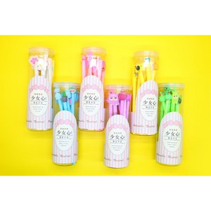 캐릭터 젤펜, 1.핑크