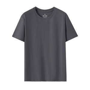 어니우니 기능성 쿨론 라운드 무지 반팔 쿨링 티셔츠