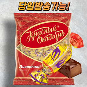 라스토츠카 오렌지향 코코아 초콜릿 RUSSIAN CHOCOLATE LASTOCHKA 러시아 초콜릿, 1개, 250g