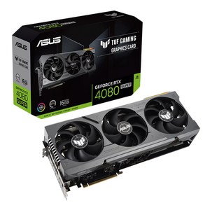 ASUS 지포스 RTX 4080 SUPER TUF Gaming D6X 16GB 그래픽카드 인텍, 1개, 선택하세요