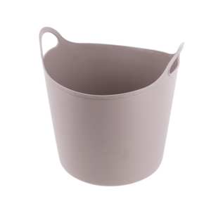 국산 빨래바구니 부드러운소재 빨래담기 보관 장난감수납 바스켓, 브라운