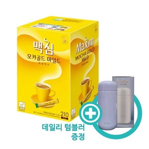 맥심 X 잔망루피 모카골드 + 잔망루피 보냉백, 210개입, 12g, 1개